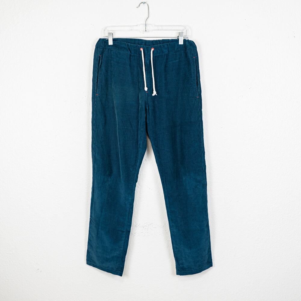 Iron & Resin Teal Blue Drawstring Joggers